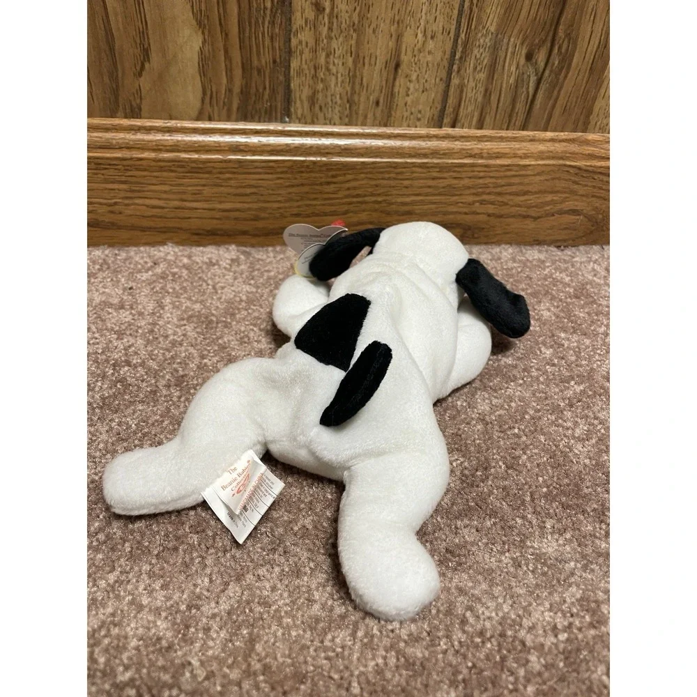 1993 Ty Beanie Baby Spot Dog Original Tag PVC Pellets Tag Errors Retired